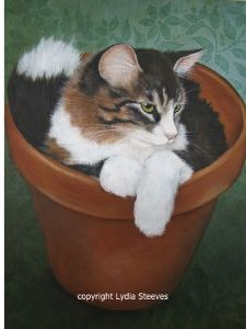 Oscar in a Pot Acrylic e-Packet